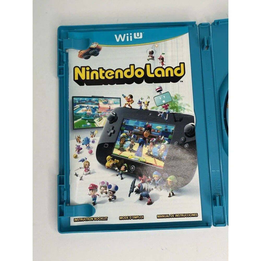 Nintendo Wii U Game Nintendo Land Complete - Tested & Works